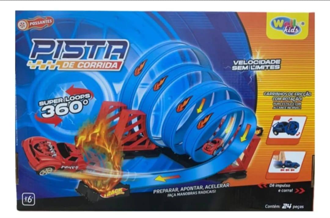 SUPER PISTA 4 LOOPING 360 